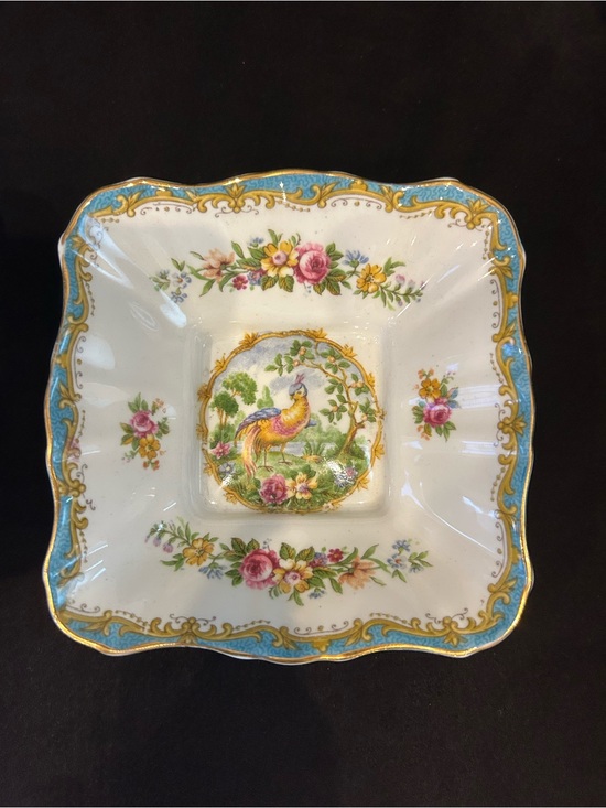 Other - Set of Two Vintage Decorative Floral and Bird “Bon Bon” Dishes  Royal Albert